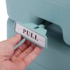 Lightweight Portable Toilet,  Flushable Camping Toilet, Sanitary Outdoor Travel Toilet for Tents Boats Semi Trucks RV Campers