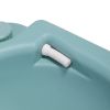 Lightweight Portable Toilet,  Flushable Camping Toilet, Sanitary Outdoor Travel Toilet for Tents Boats Semi Trucks RV Campers