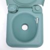 Lightweight Portable Toilet,  Flushable Camping Toilet, Sanitary Outdoor Travel Toilet for Tents Boats Semi Trucks RV Campers