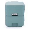 Lightweight Portable Toilet,  Flushable Camping Toilet, Sanitary Outdoor Travel Toilet for Tents Boats Semi Trucks RV Campers