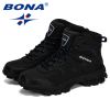 BONA New Nubuck Mens Hiking Boots. Non-Slip.