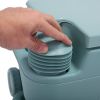 Lightweight Portable Toilet,  Flushable Camping Toilet, Sanitary Outdoor Travel Toilet for Tents Boats Semi Trucks RV Campers