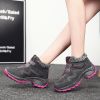 Winter Women's Snow Boots. Increased Velvet Warm Low Ankle Outdoor Sports Hiking Boots