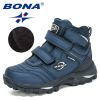 BONA 2020 New Designers Childrens Plush Snow and Hiking Boots