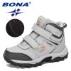 BONA 2020 New Designers Childrens Plush Snow and Hiking Boots